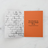 Tシャツカードの退職金レトリバー カード (内部)