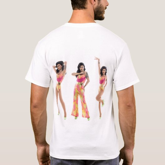 Tシャツガーリーを着よう Tシャツ (裏面)