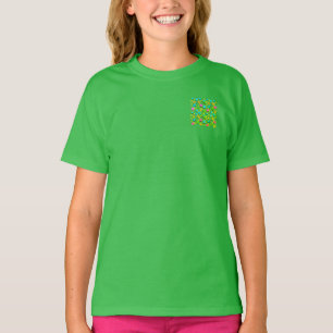 Tシャツガールスタイル及びデザイン Tシャツ