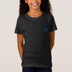 Tシャツガールズアートスタイルデザイン Tシャツ