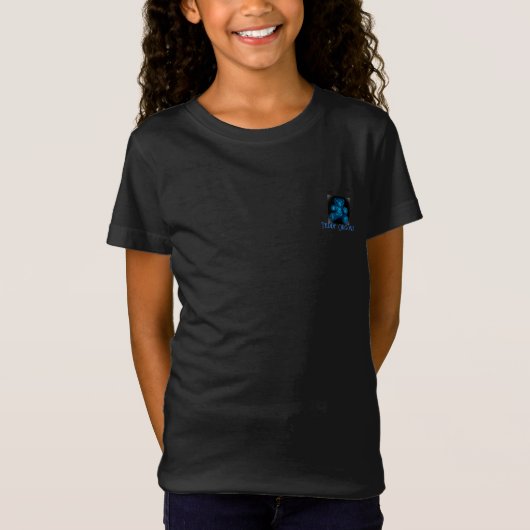 Tシャツガールズアートスタイルデザイン Tシャツ (正面)