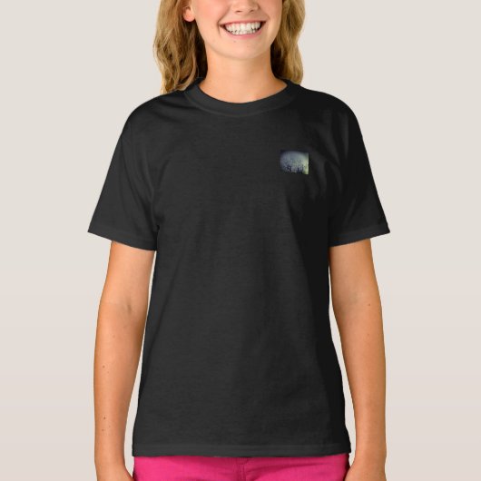 Tシャツガールズクールエコスタイルデザイン Tシャツ (正面)