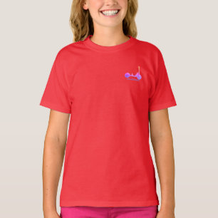 Tシャツガールズスクーターデザインスタイル Tシャツ