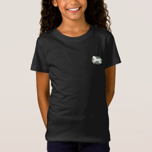 tシャツガールズホースデザイン tシャツ (正面)