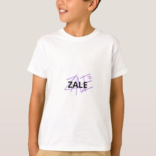 Tシャツキッズザールロゴデザイン Tシャツ (正面)