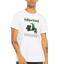 TシャツクラシックスクーターV-50特殊フォレストグリーン Tシャツ