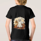 Tシャツクラシックハロウィーンシーン トライブレンドTシャツ (裏面)