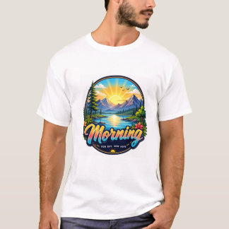 Tシャツグッドモーニング Tシャツ