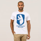 Tシャツグリーンランドの紋章付き外衣 Tシャツ (正面フル)