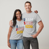 Tシャツグリ注ぎホームデザインUSA Tシャツ (ユニセックス)