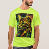 Tシャツコットン品質デザイン印刷物 Tシャツ (正面)