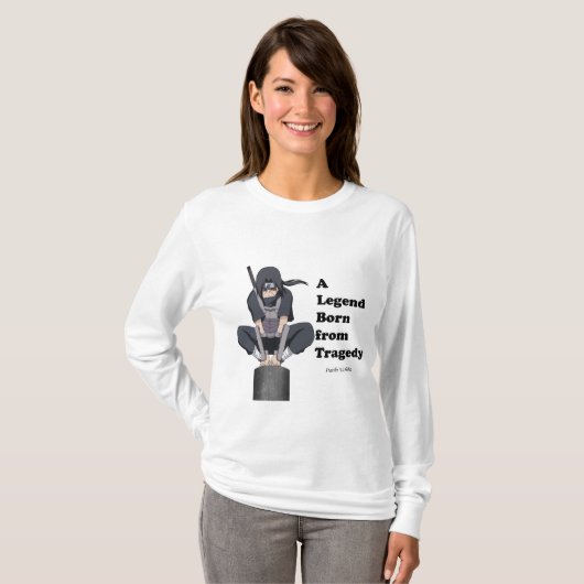 Tシャツコレクションイタチうちはスタイルとファッション Tシャツ (正面フル)