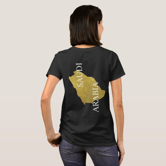 Tシャツサウジ Tシャツ (裏面フル)