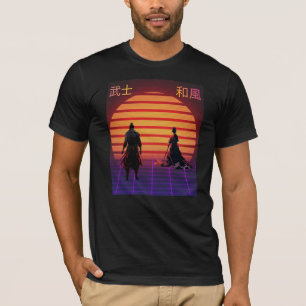 Tシャツサムライ日本のスタイル Tシャツ