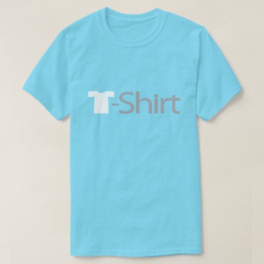 Tシャツシリーズ:ホワイトティー基本Tシャツ Tシャツ (デザイン正面)