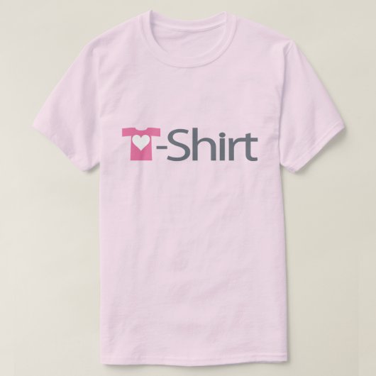 Tシャツシリーズ:ラブティー2基本Tシャツ Tシャツ (デザイン正面)