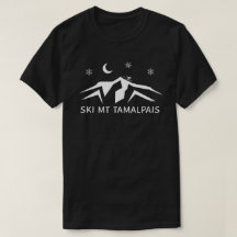 Tシャツスキユニセックスー山タマルパイス