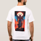 Tシャツスタイリッシュを飾る Tシャツ (裏面)