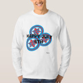 Tシャツスターバングルバナー Tシャツ (正面)