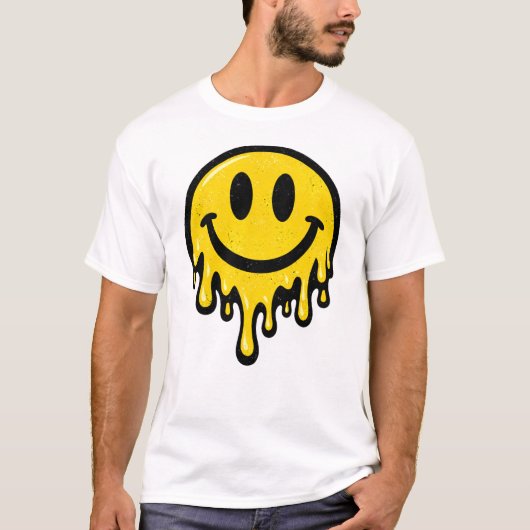Tシャツスマイルフェイス Tシャツ (正面)