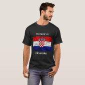 TシャツスヴェニールHRVATSKE Tシャツ (正面フル)