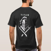 Tシャツタイタン Tシャツ (裏面)