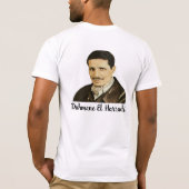 Tシャツダマネエルハラチ Tシャツ (裏面)