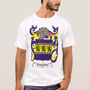 Tシャツテイラー家族の紋章付き外衣 Tシャツ