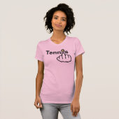 Tシャツテニスフリップ Tシャツ (正面フル)
