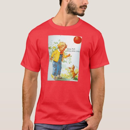Tシャツディックおよびジェーンのパフの気球の50年代 Tシャツ (正面)