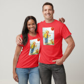 Tシャツディックおよびジェーンのパフの気球の50年代 Tシャツ (ユニセックス)