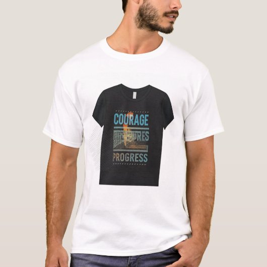 Tシャツデザインの説明 Tシャツ (正面)