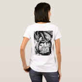 tシャツデザインタトゥー tシャツ (裏面フル)
