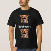 Tシャツデザイン愛犬家 Tシャツ (正面)