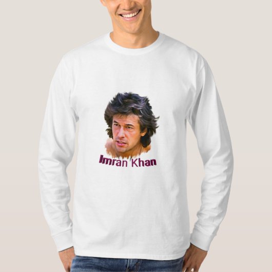 Tシャツデザイン画像「Imran Khan」 Tシャツ (正面)