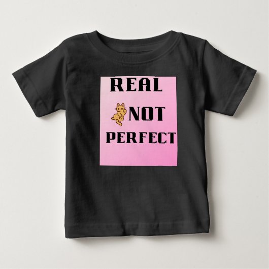 Tシャツデザイン やる気を起こさせる ベビーTシャツ (正面)