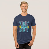 Tシャツデザイン トライブレンドＴシャツ (正面全面)
