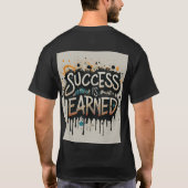 Tシャツデザイン：喜びの旅 Tシャツ (裏面)