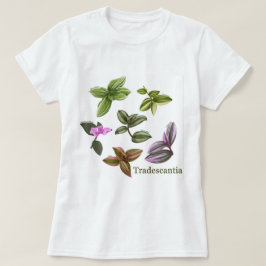 Tシャツトラデスカンティア植物 Tシャツ