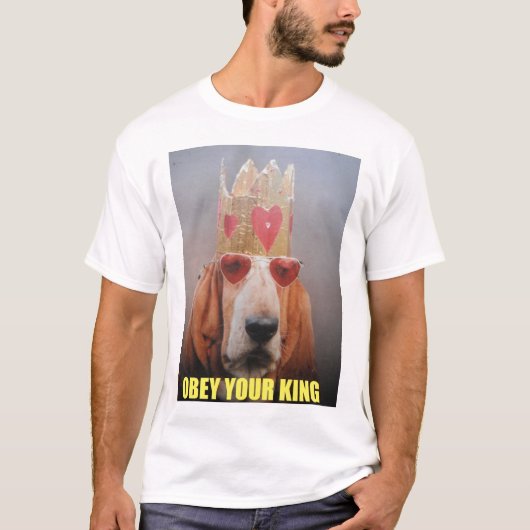 Tシャツバスセットハウンドキング Tシャツ (正面)