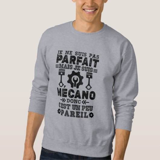Tシャツパパフェmais meccano スウェットシャツ (正面)