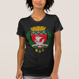 Tシャツパリの紋章付き外衣 Tシャツ