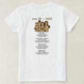 Tシャツパン職人フェア Tシャツ (デザイン裏面)