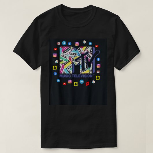 tシャツファニーMtv Tシャツ (デザイン正面)