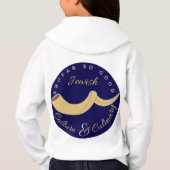 Tシャツフード付きスウェットシャツ (裏面)