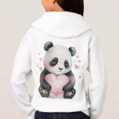Tシャツフード付きスウェットシャツ (裏面)