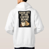 Tシャツフード付きスウェットシャツ パーカ (裏面)