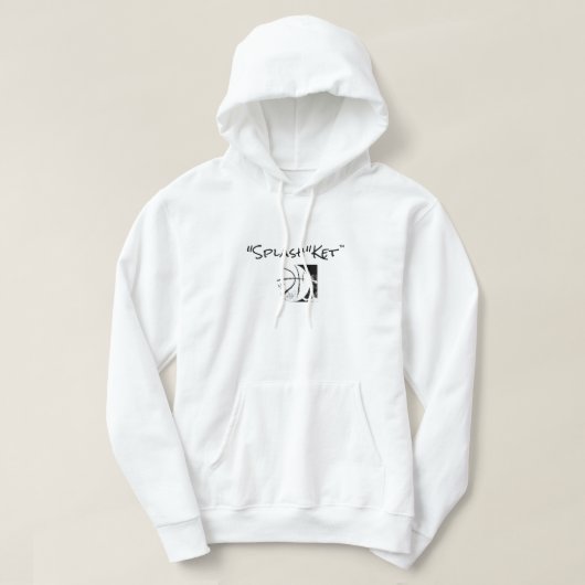 Tシャツフード付きスウェットシャツ パーカ (デザイン正面)