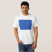 Tシャツブルーグリッター Tシャツ (正面フル)