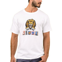 Tシャツブレイブライオンプリント